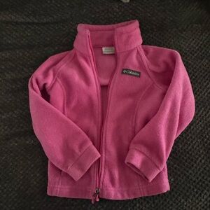 Columbia Vibrant Pink Fleece Jacket